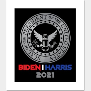 Biden-Harris 2021 Seal Posters and Art